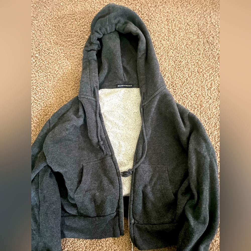 Brandy Melville Crop Hoodie